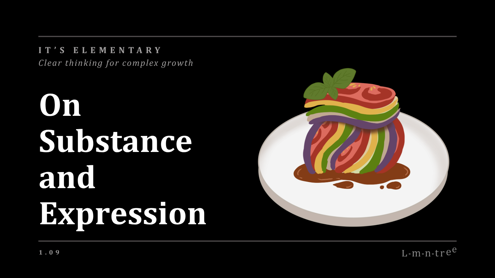 On Substance and Expression
